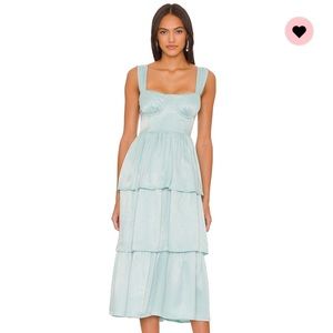 Corset Midi Dress - WeWoreWhat from Revolve.